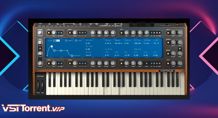 Behringer Vintage v1.0.1 STANDALONE, VST3i x64