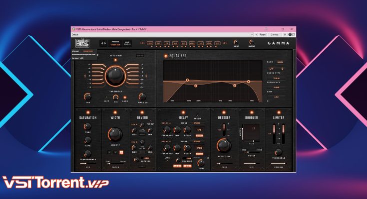 Modern Metal Songwriter Gamma Vocal Suite v1.0.5 WIN/MAC VST3, AAX, AU x64
