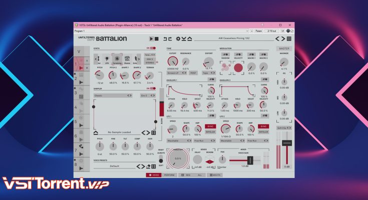 Plugin Alliance Unfiltered Audio Battalion v1.0.3 VSTi, VST3i, AAX, x64