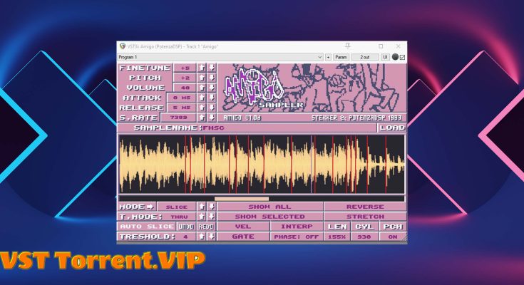 PotenzaDSP Amigo Sampler v1.0.0 WIN/MAC/LINUX VST3i, AUi x64