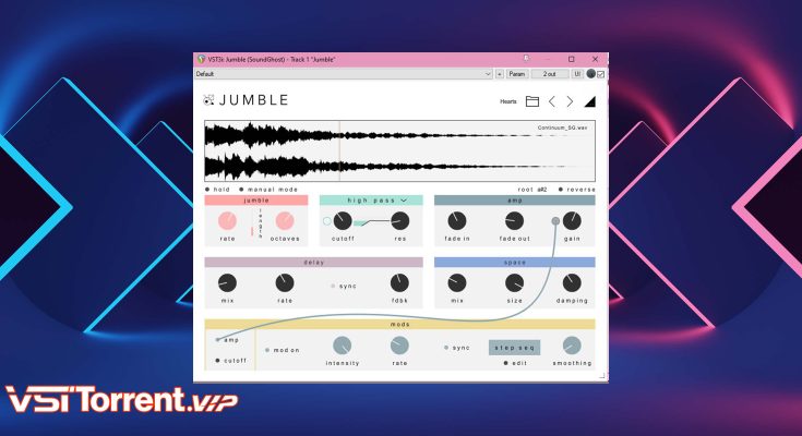 SoundGhost JUMBLE v1.2.4 WINMAC VST3i, AUi x64