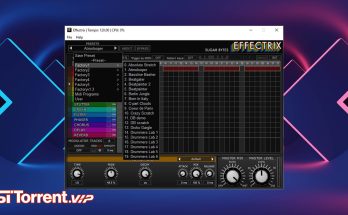 Sugar Bytes Effectrix 1.4.8 STANDALONE, VST, VST3, AAX x86 x64