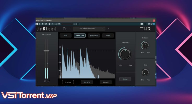 THR deBleed 1.0 VST, VST3 x64