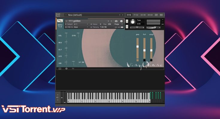 Wrongtools Vinyl Piano (KONTAKT)